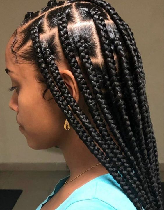 Knotless braids